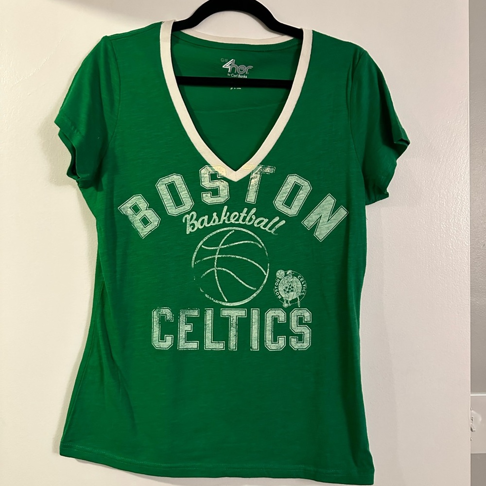 EUC Boston Celtics tee, L